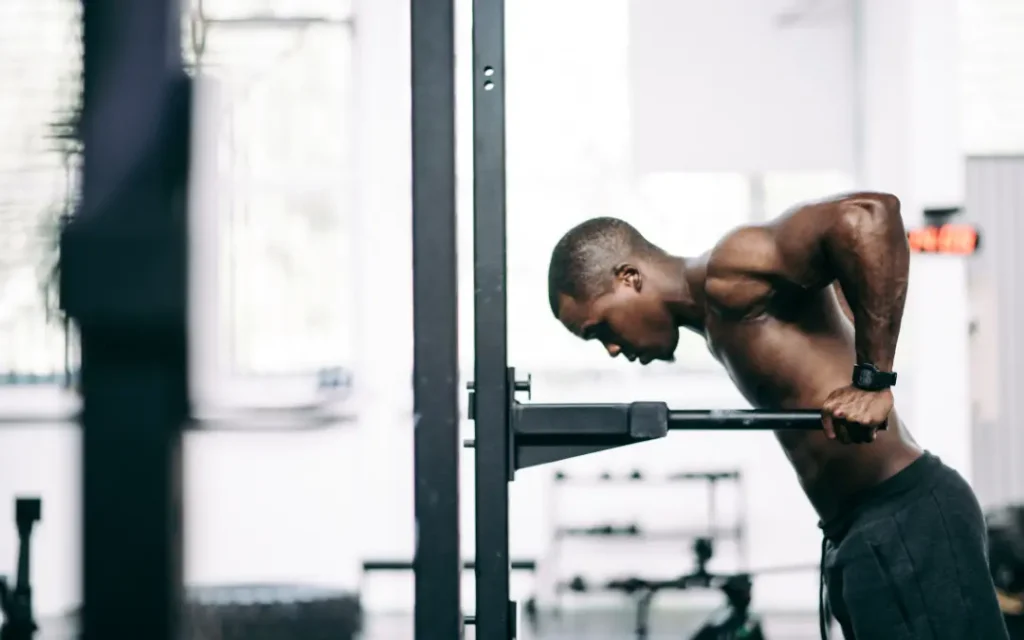 Weighted dips movement