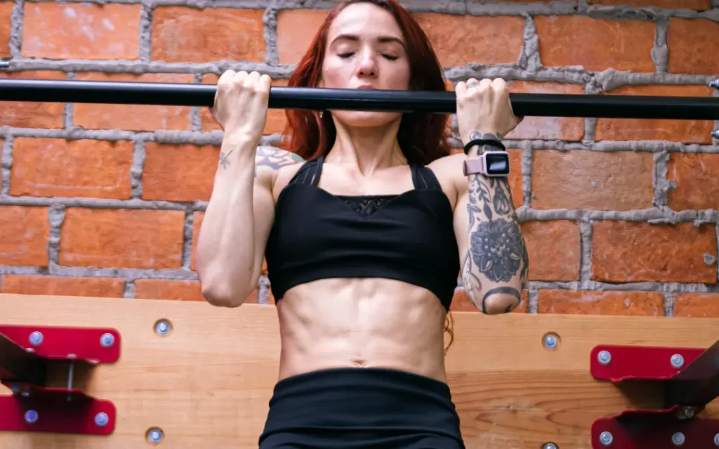 Chin-up - pull-up variation