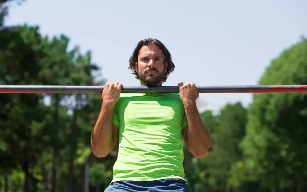 Supinated pull-up placement