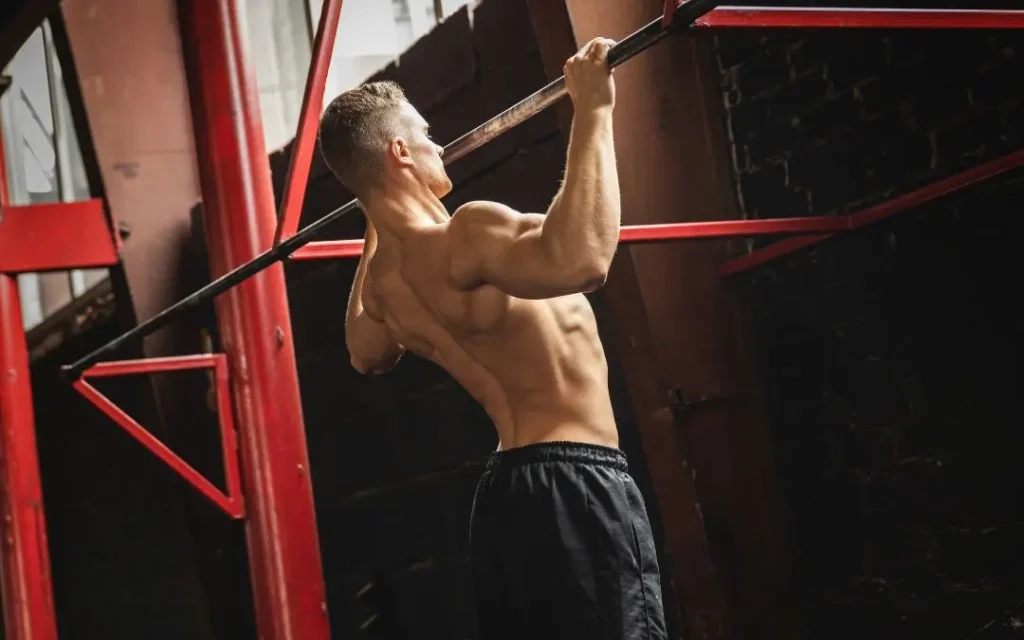 Strength weighted pull-up