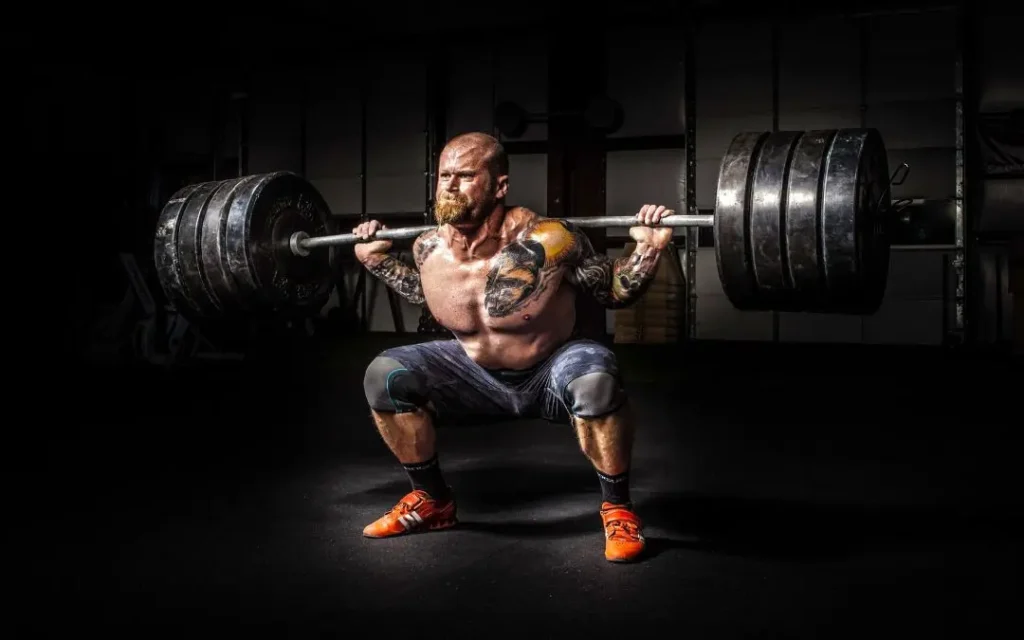 Low bar squat