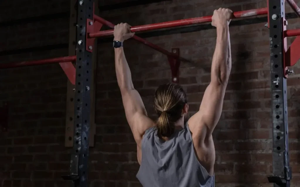 weighted pull-up with a backpack