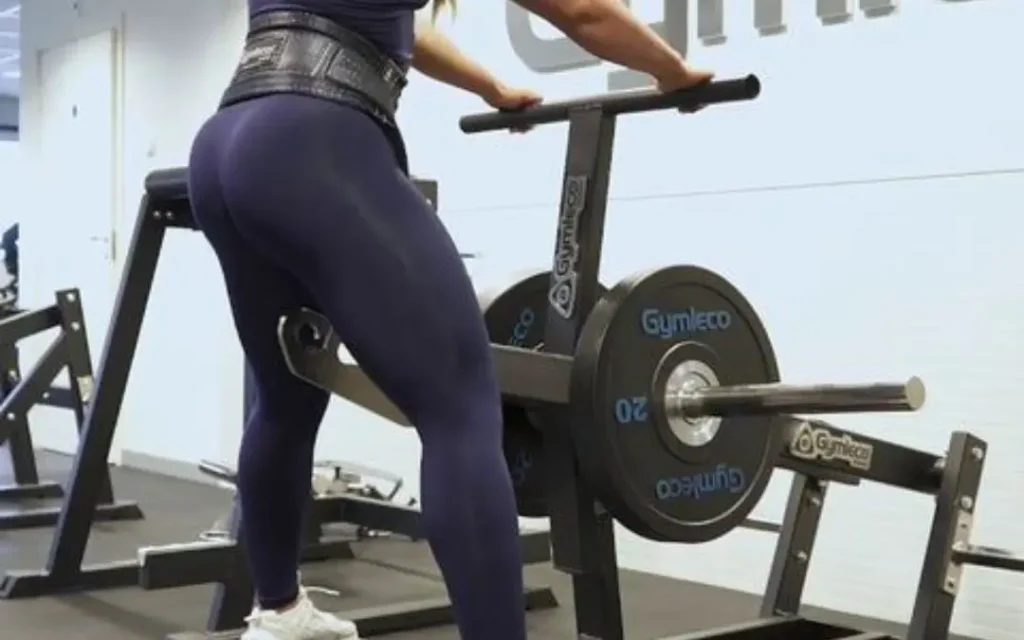Exécution du belt squat