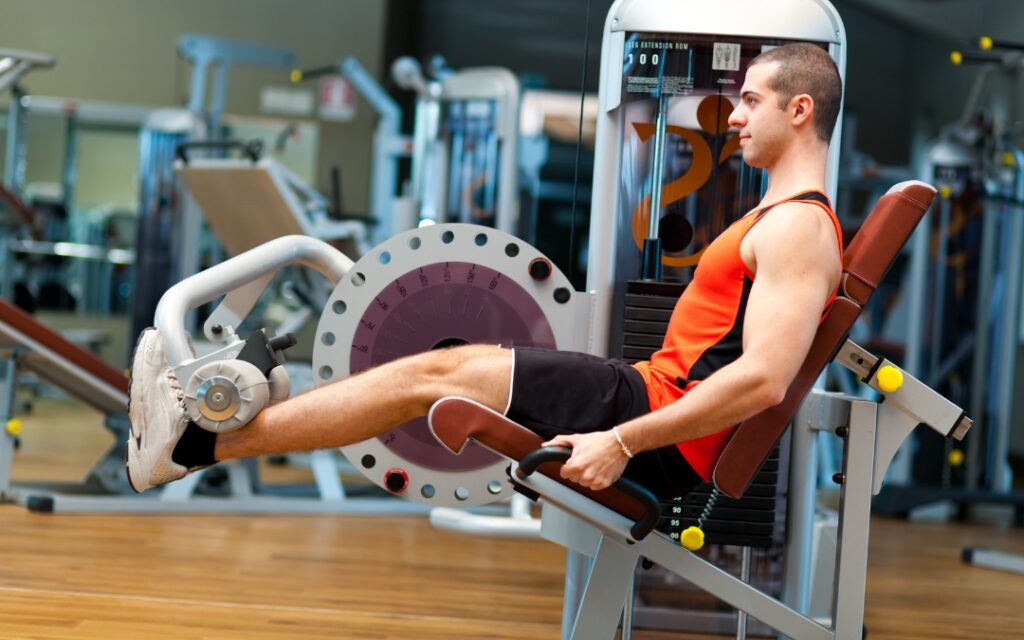 Leg curl strength training