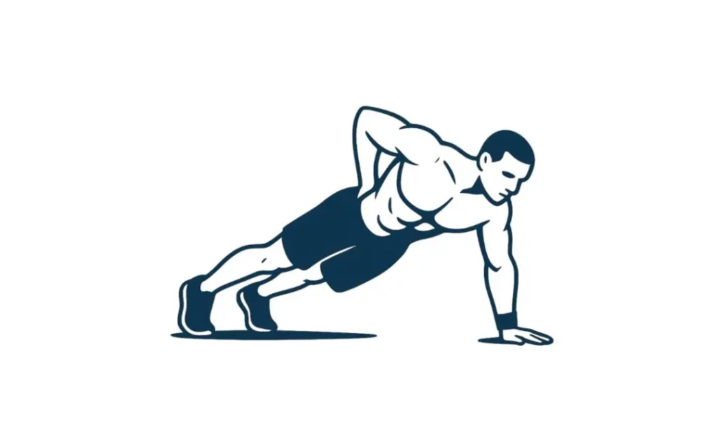 one-arm push-up
