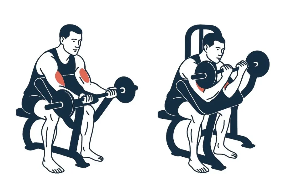 Preacher curl