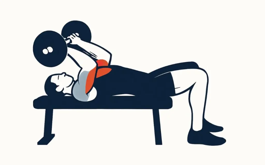 Skullcrusher exercise