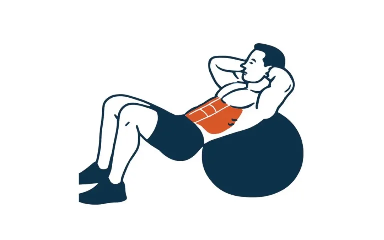 Crunch sur Swiss Ball