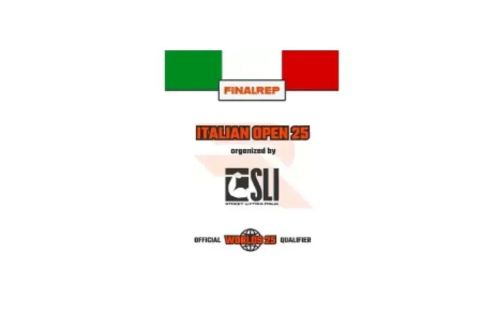 Italy Open streetlifting competition