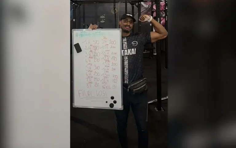ludo adamantium record traction moins de 17h 4051 tractions