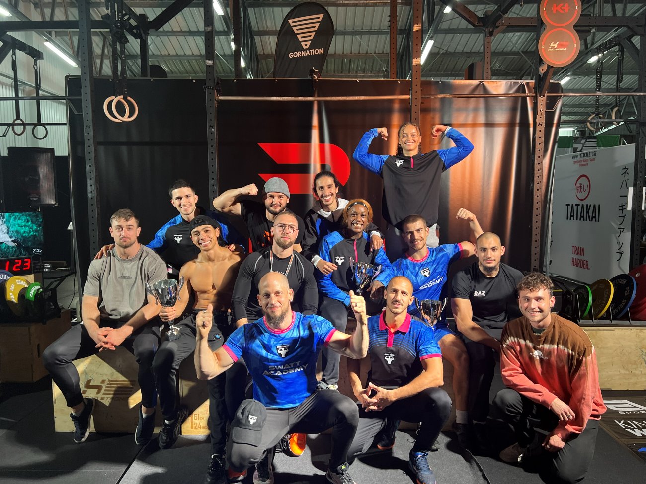 The Swatt Team with their trophies